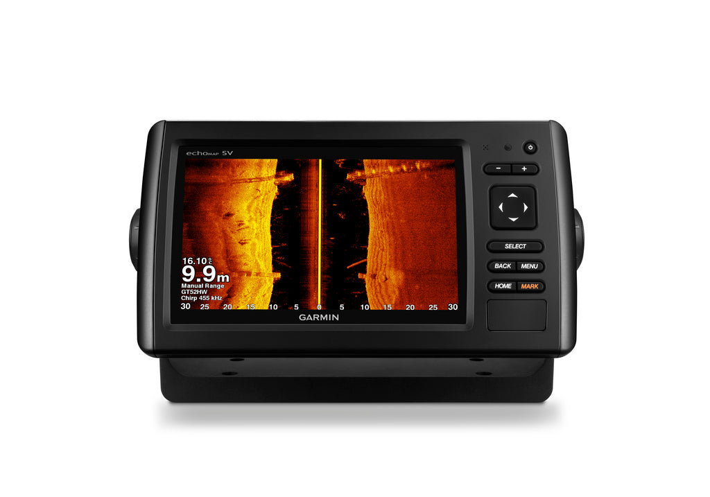 Garmin echoMAP CHIRP 72sv w/Transducer