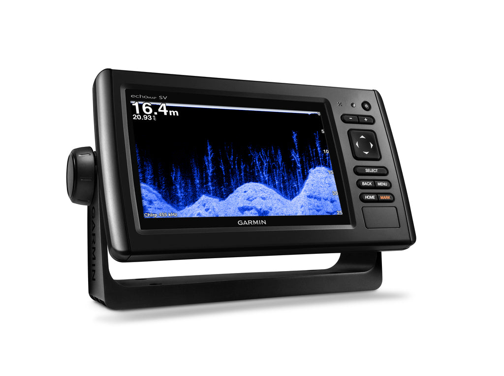 Garmin echoMAP CHIRP 72sv w/Transducer