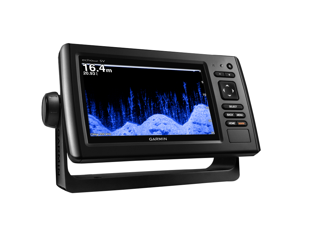 Garmin echoMAP CHIRP 72sv avec transducteur ()