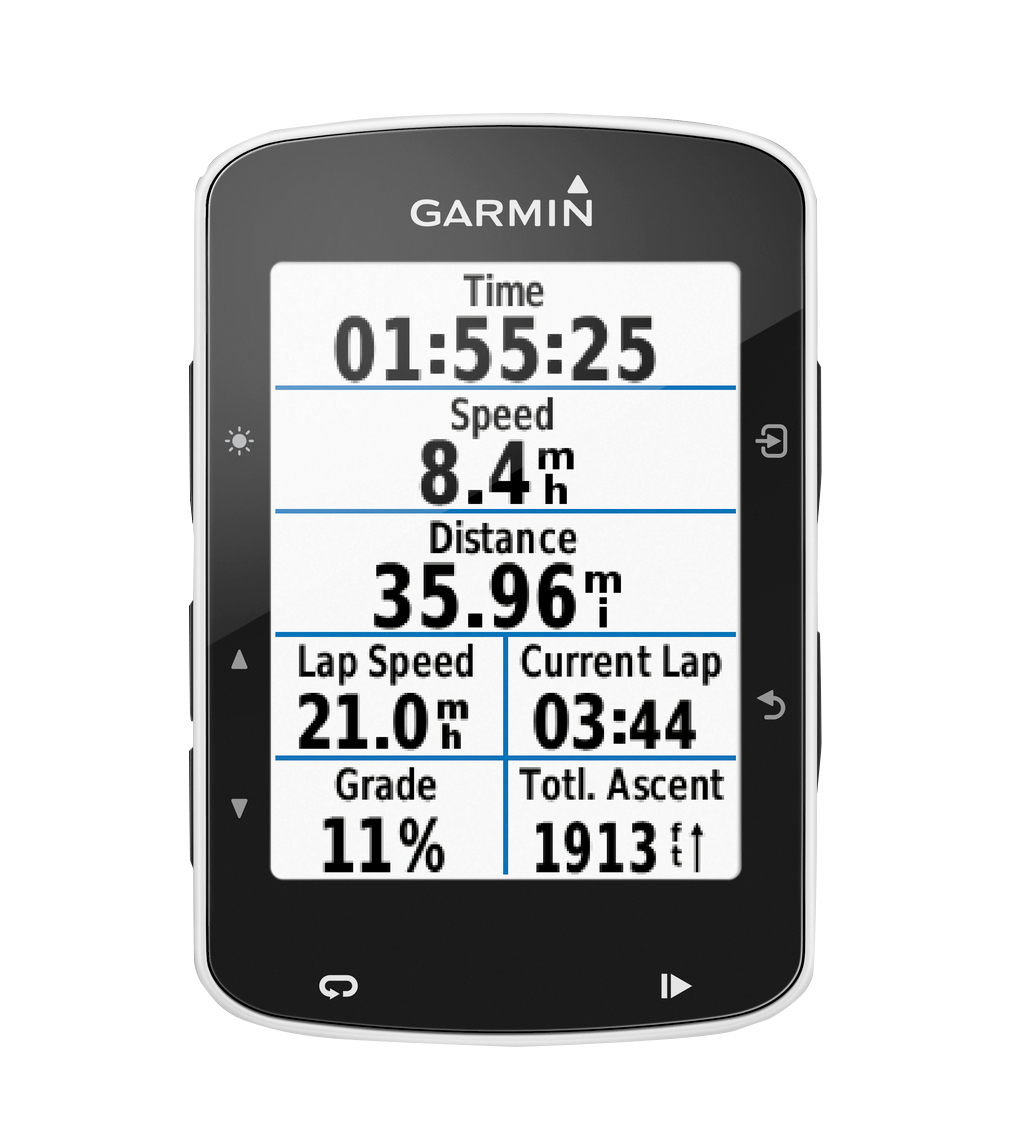 Pack Garmin Edge 520, ordinateur de vélo intelligent pour cyclistes (010-01369-00)