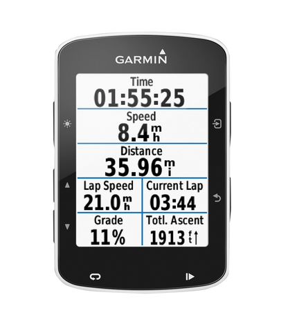 Pack Garmin Edge 520, ordinateur de vélo intelligent pour cyclistes (010-01369-00)