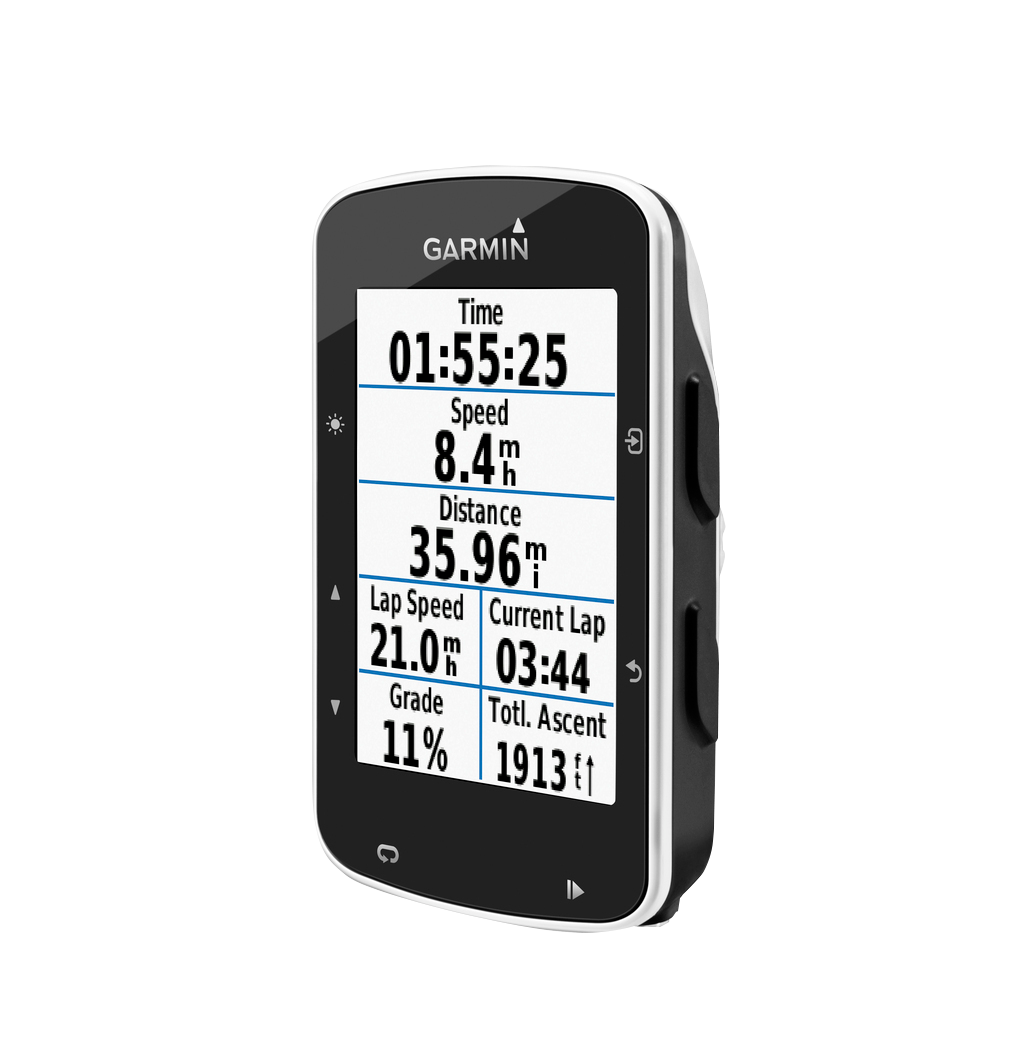 Garmin Edge 520, ordinateur de vélo intelligent pour cyclistes (010-01368-00)