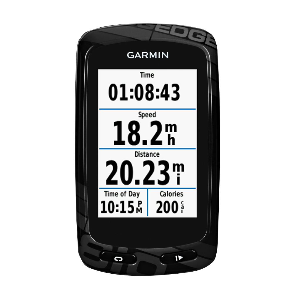 Pack performance et navigation Garmin Edge 810, ordinateur de vélo intelligent pour cyclistes (remis à neuf certifié Garmin)