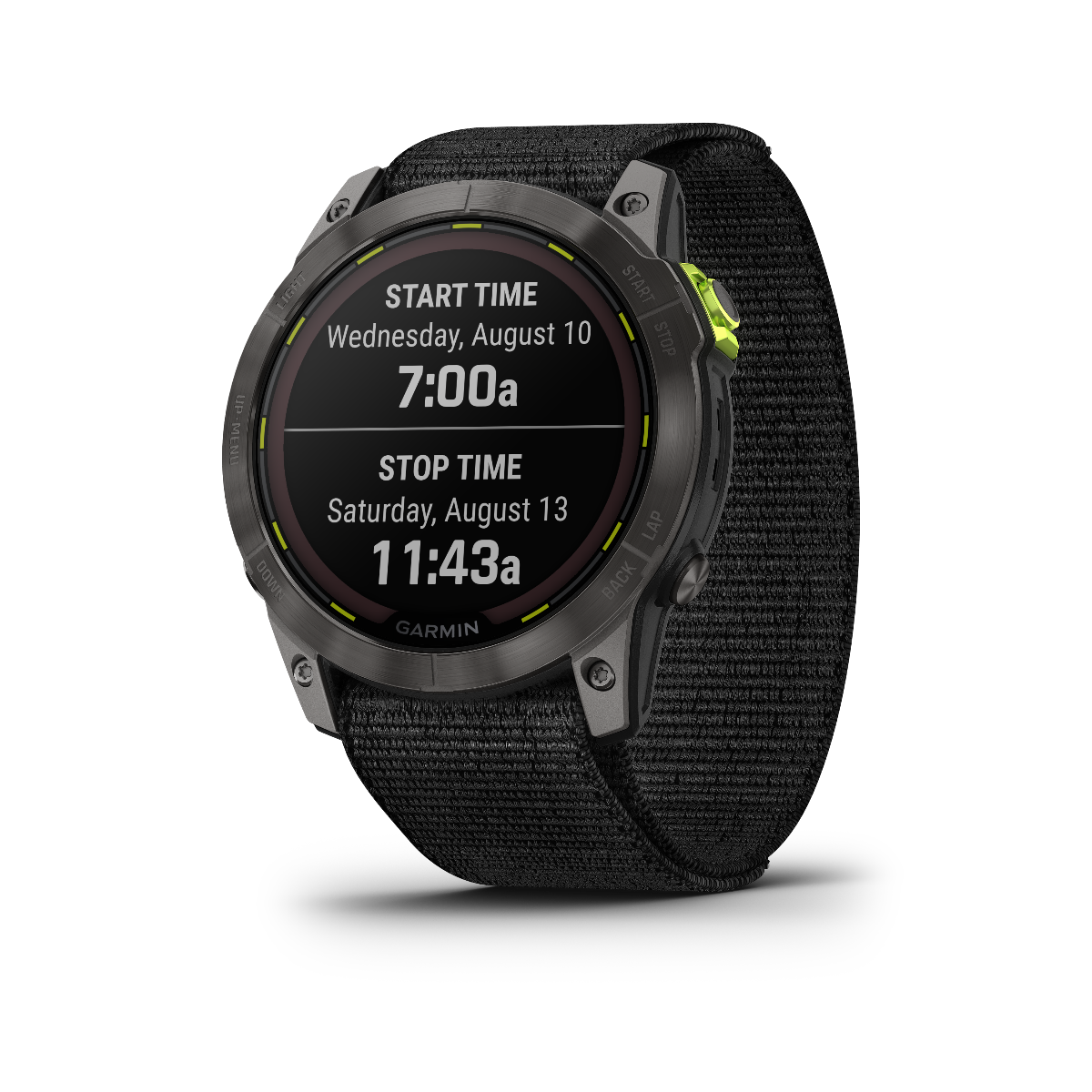 Garmin Enduro 2, reloj inteligente con GPS de alto rendimiento, funciones de navegación, actividad y salud (010-02754-00)