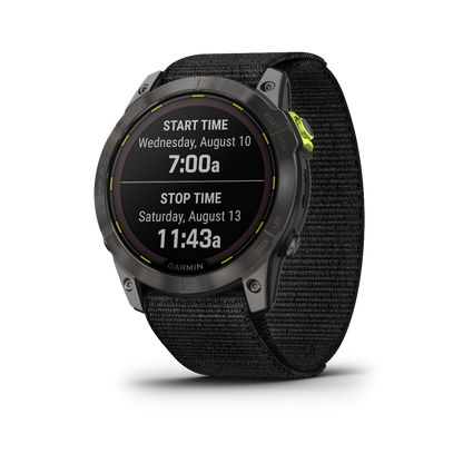 Garmin Enduro 2, reloj inteligente con GPS de alto rendimiento, funciones de navegación, actividad y salud (010-02754-00)