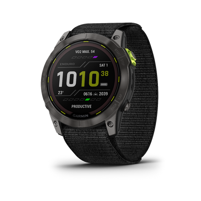 Garmin Enduro 2, reloj inteligente con GPS de alto rendimiento, funciones de navegación, actividad y salud (010-02754-00)