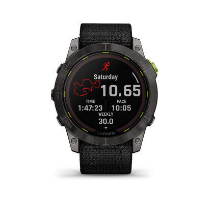 Garmin Enduro 2, reloj inteligente con GPS de alto rendimiento, funciones de navegación, actividad y salud (010-02754-00)