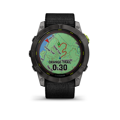 Garmin Enduro 2, reloj inteligente con GPS de alto rendimiento, funciones de navegación, actividad y salud (010-02754-00)