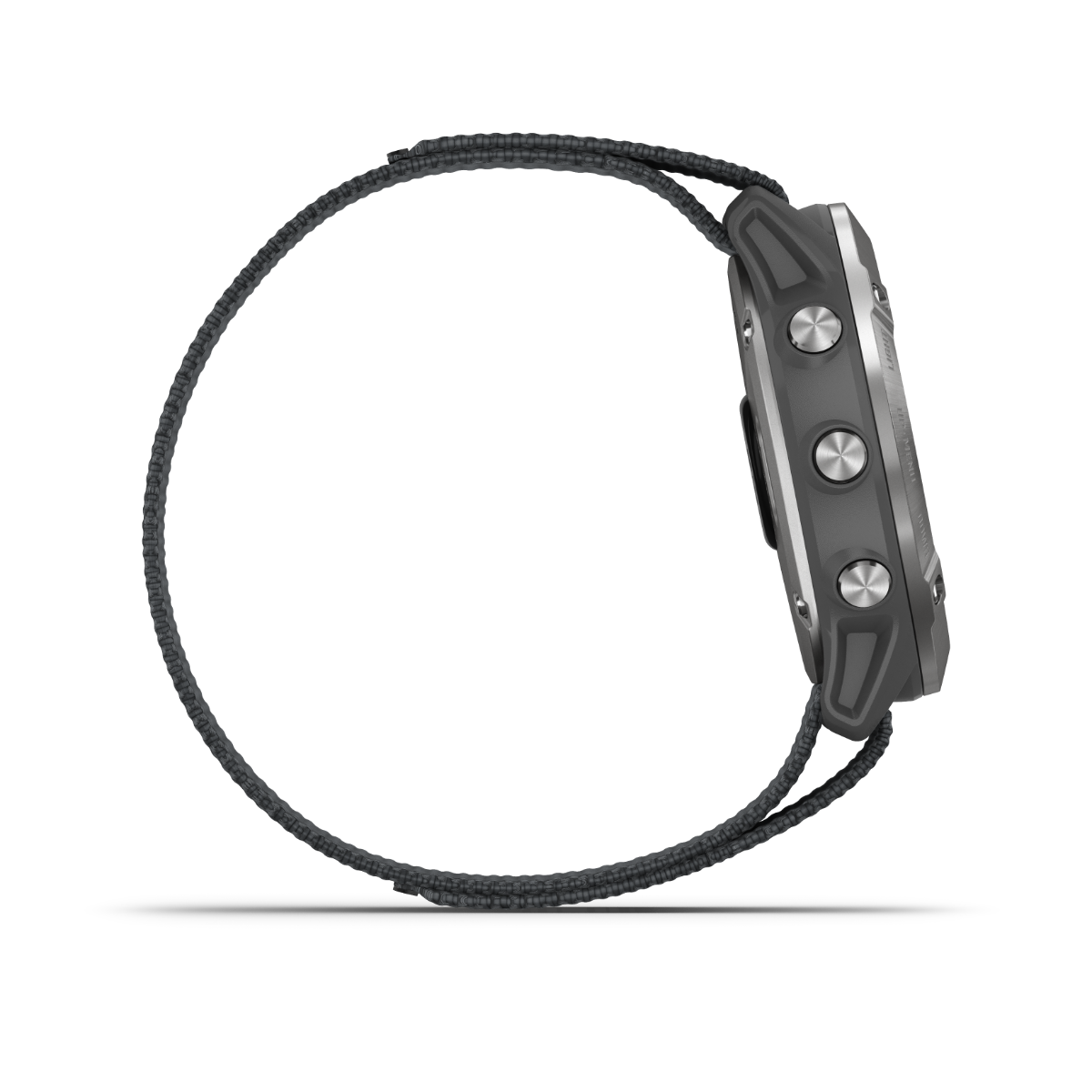 Garmin Enduro - Acero con correa de nailon UltraFit gris