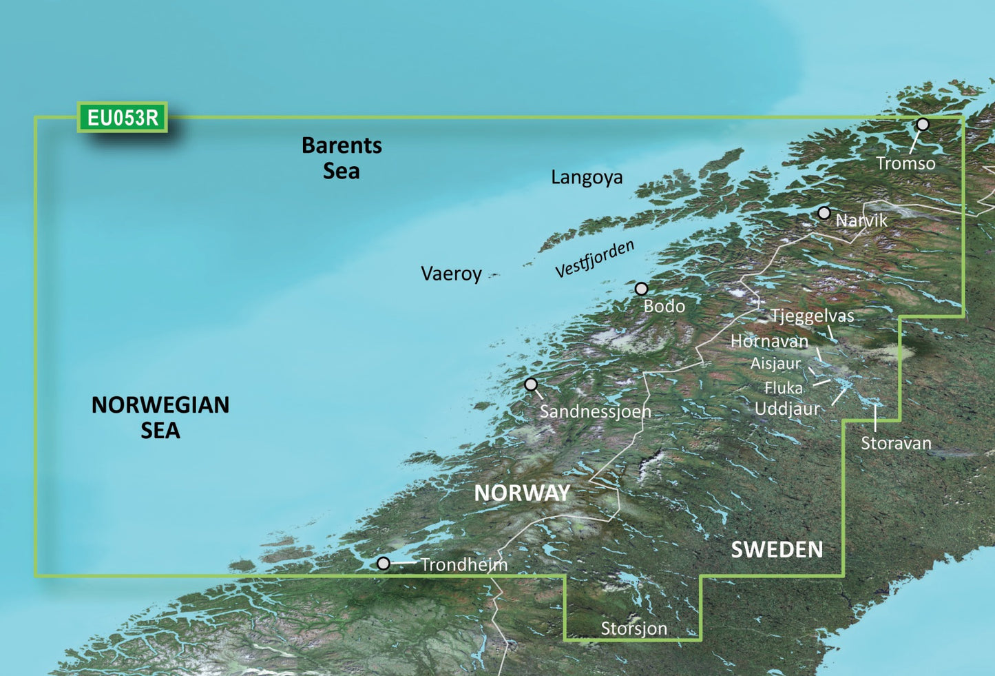 Garmin Bluechart G2 Vision Trondheim-Tromso (010-C0789-00)