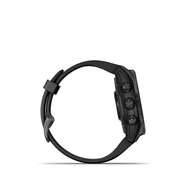 Garmin Fēnix 7S Solar Solar, gris ardoise avec bracelet noir (reconditionné certifié Garmin)