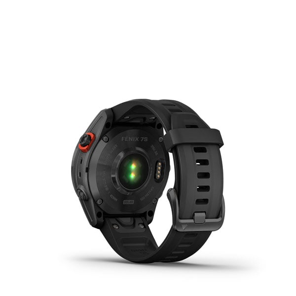 Garmin Fēnix 7S Solar Solar, gris ardoise avec bracelet noir (reconditionné certifié Garmin)