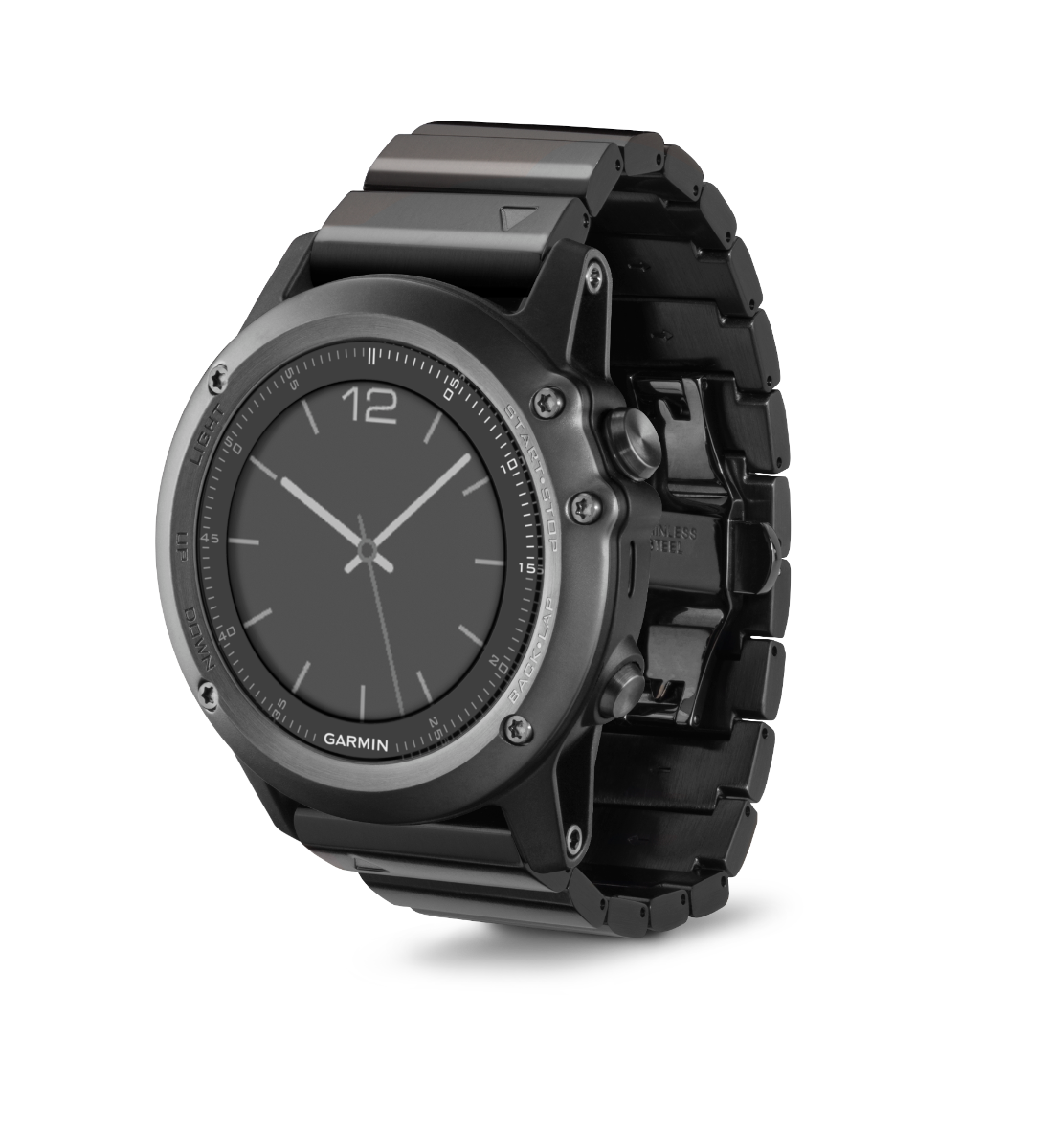 Garmin Fenix 3 Sapphire Watch w/ Metal Band