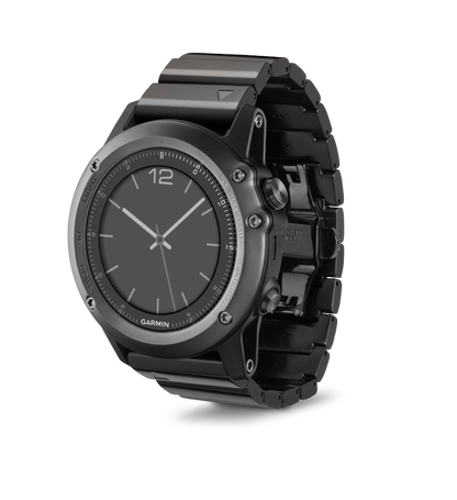 Garmin Fenix 3 Sapphire Watch w/ Metal Band