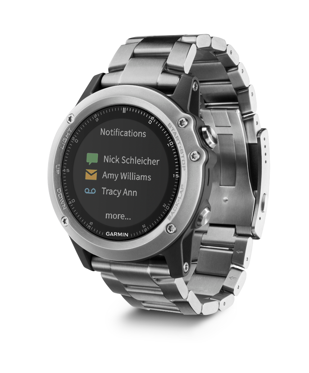 Garmin Fenix 3 Sapphire, Titanium