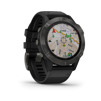 Garmin Fenix ​​6 Pro Negro con Correa Negra (010-02158-01)