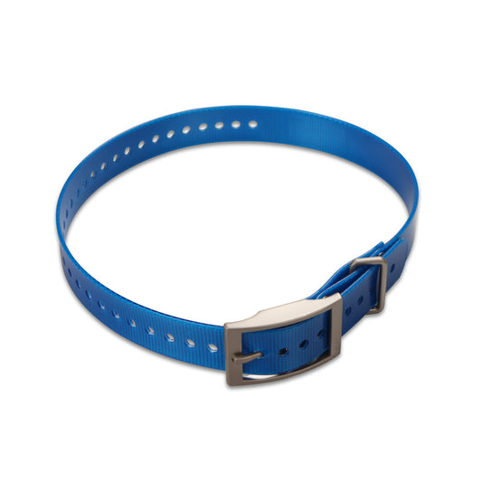 Garmin 1-inch Collar Strap (Blue, Square Buckle)