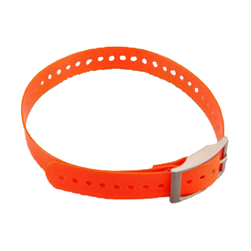 Sangle de collier Garmin 1 pouce, orange avec boucle carrée (010-11892-00)