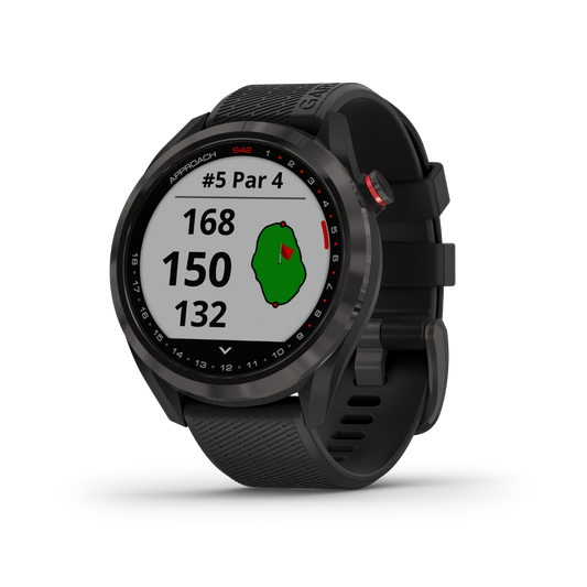 Garmin Approach S42 - Gunmetal with Black Band