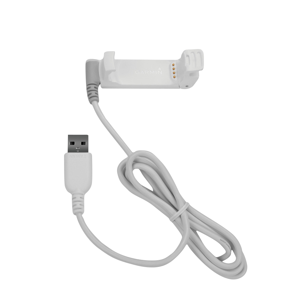 Station de charge/données Garmin pour Forerunner 220, blanc (010-11029-10)