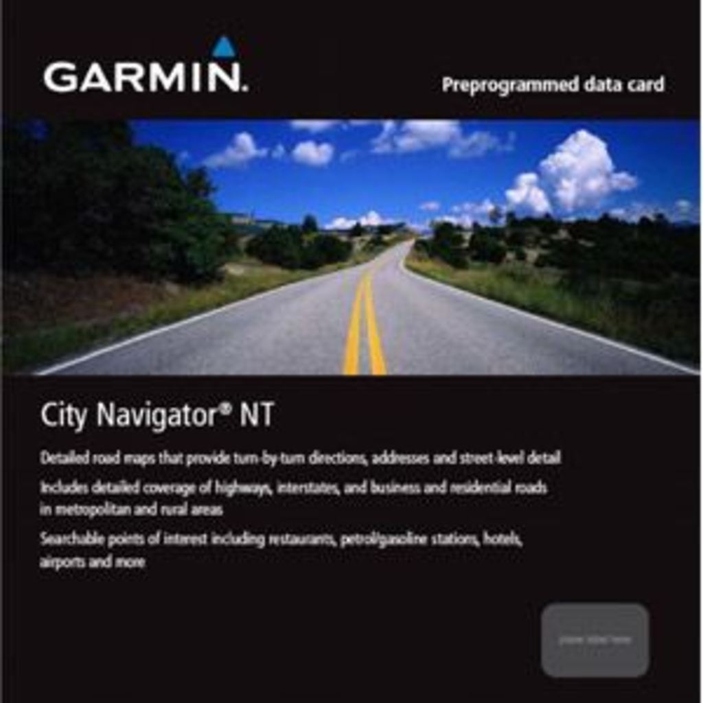 Garmin City Navigator Southern Africa NT, microSD Card