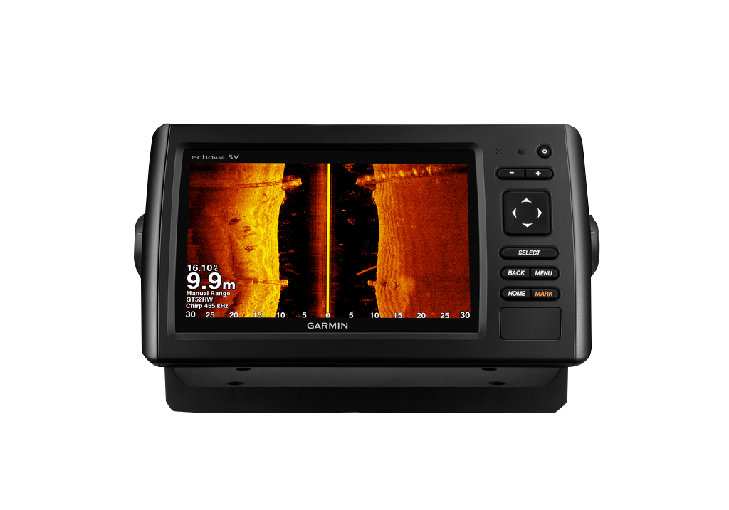 Garmin echoMAP CHIRP 72sv avec transducteur ()