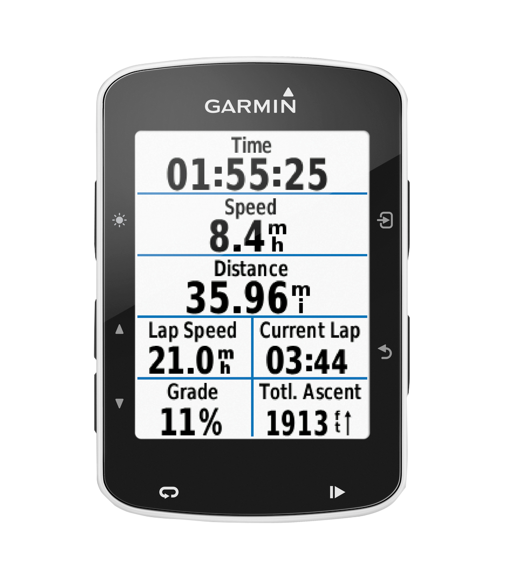 Garmin Edge 520, ordinateur de vélo intelligent pour cyclistes (010-01368-00)