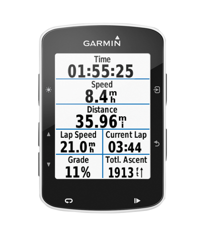 Garmin Edge 520, ordinateur de vélo intelligent pour cyclistes (010-01368-00)