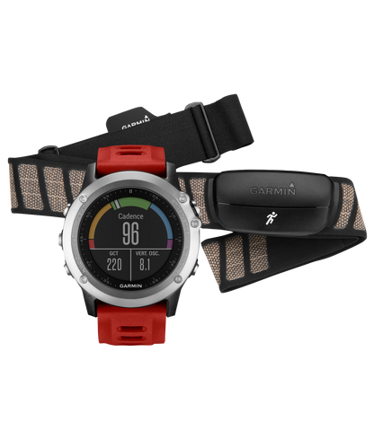 Garmin Fenix 3, Silver Performer Bundle (010-01338-15)