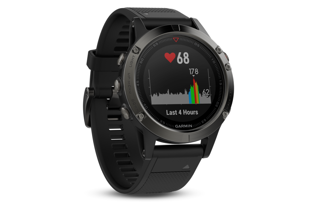 Garmin Fenix 5 Slate Gray w/ Black Band (010-01688-00)