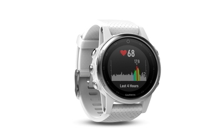 Garmin Fenix ​​5S blanco con correa blanca Carrara (010-01685-00)