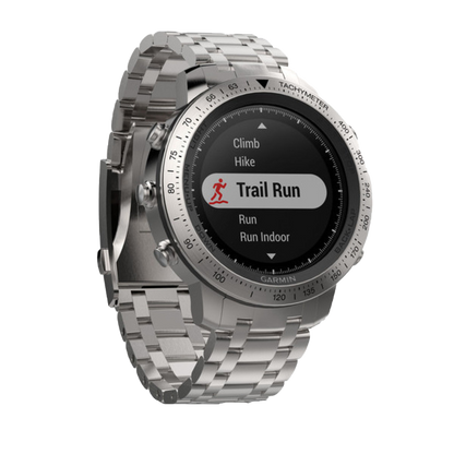 Garmin Fenix ​​Chronos avec bracelet en acier inoxydable (010-01957-02)