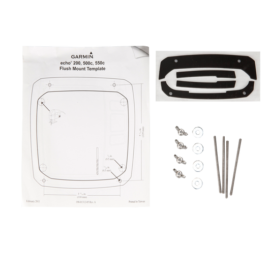 Kit de montaje empotrado de Garmin (para Echo)