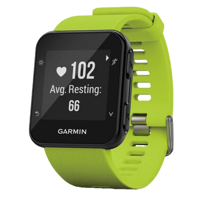 Garmin Forerunner 35, Vert, Montre connectée GPS de fitness pour coureurs (Garmin certifiée reconditionnée)