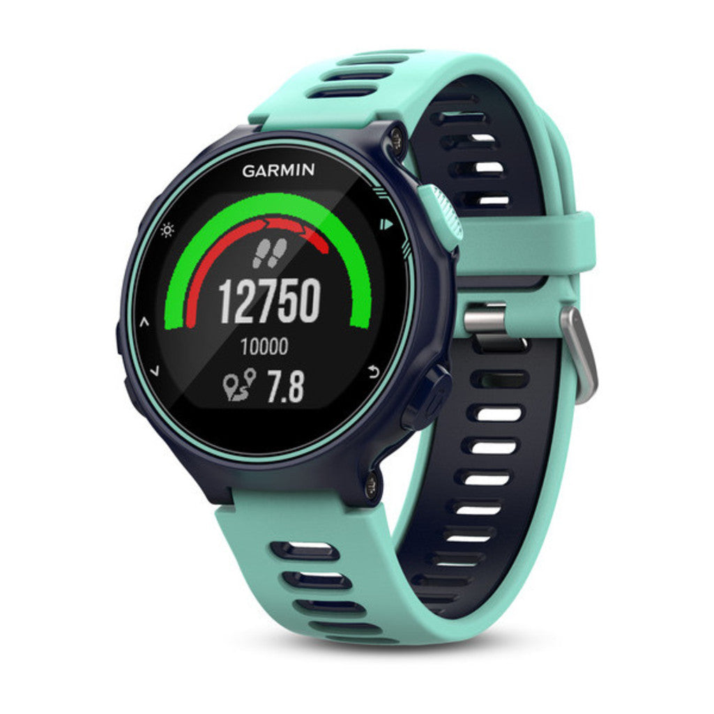 Garmin Forerunner 735XT Midnight & Frost Blue Run-Bundle