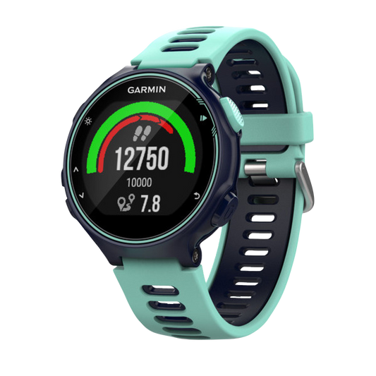 Garmin Forerunner 735XT Midnight & Frost Blue Run-Bundle (010-01614-13)