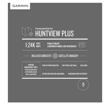 Garmin Huntview Plus Map Alabama MicroSD Card (010-12641-03)