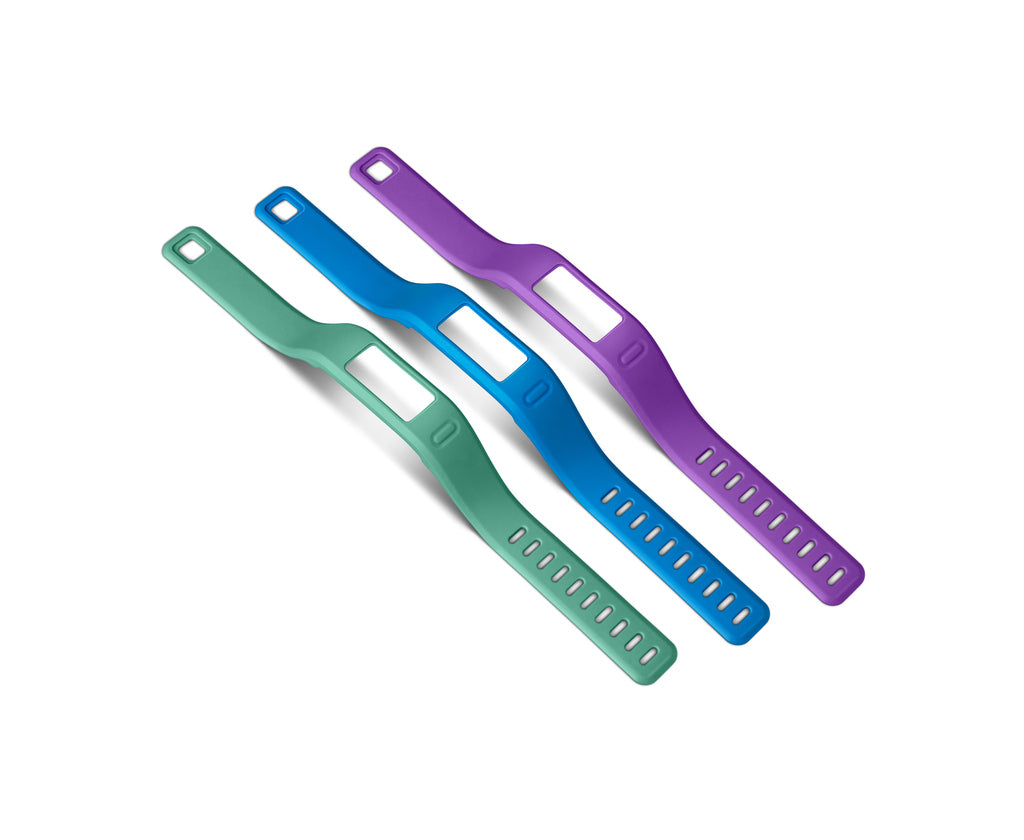 Garmin Small Vivofit Wristbands Purple/Teal/Blue