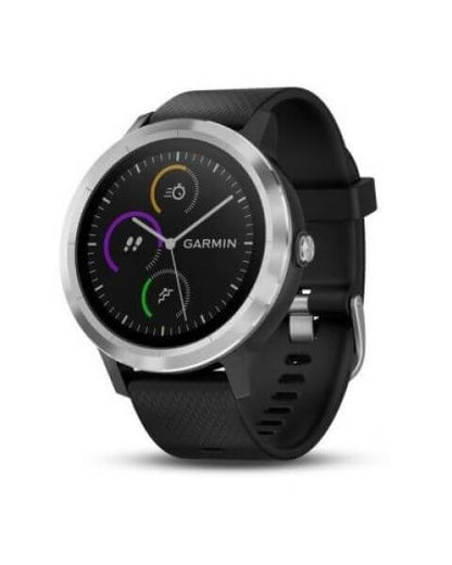 Garmin Vivoactive 3, Black/Stainless - Factory Refurbished