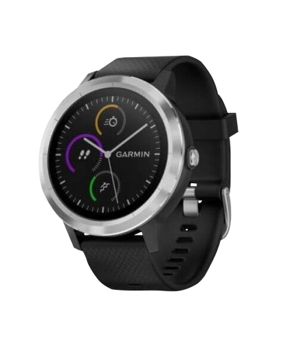 Garmin Vivoactive 3 Black Stainless GPS Smartwatch Garmin Certified GPS Nation