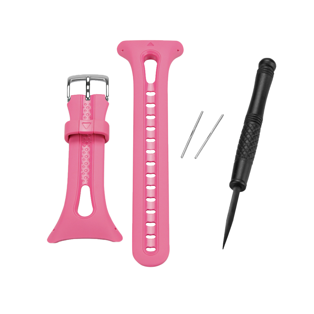 Bracelet de montre Garmin - Petit (pour Forerunner 10/15, rose)