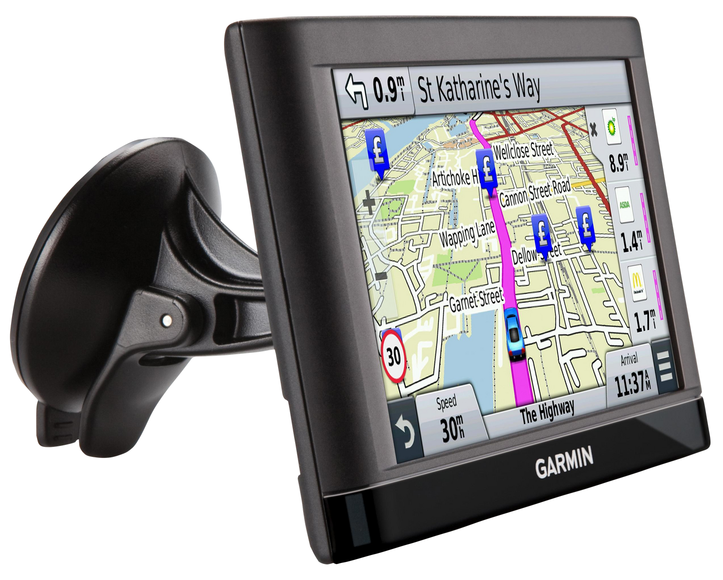 Garmin Nuvi 55LM, Automotive GPS Navigator for Vehicles (Certified Refurbished)