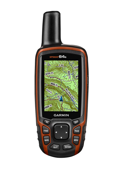 Garmin GPSMAP 64s, GPS portable d'extérieur/de sentier avec cartes TOPO (remis à neuf certifié Garmin)