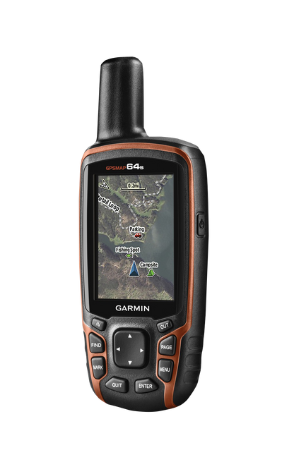 Garmin GPSMAP 64s, GPS portable d'extérieur/de sentier avec cartes TOPO (remis à neuf certifié Garmin)