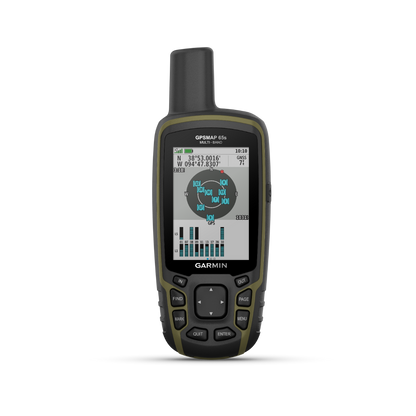 GPSMAP 65s, Multi-Band/Multi-GNSS Handheld with Sensors