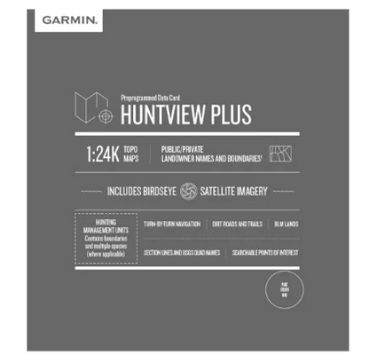 Gramin Huntview Plus Map Virginia MicroSD Card