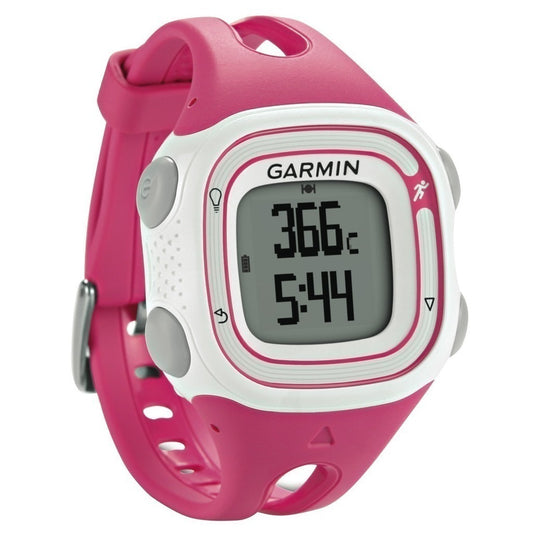 Garmin Forerunner 10 White & Pink - Factory Refurbished