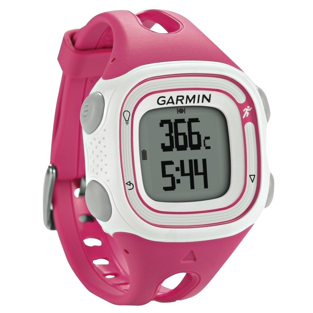 Garmin Forerunner 10, blanc et rose, montre connectée GPS de fitness pour coureurs (reconditionnée certifiée Garmin)