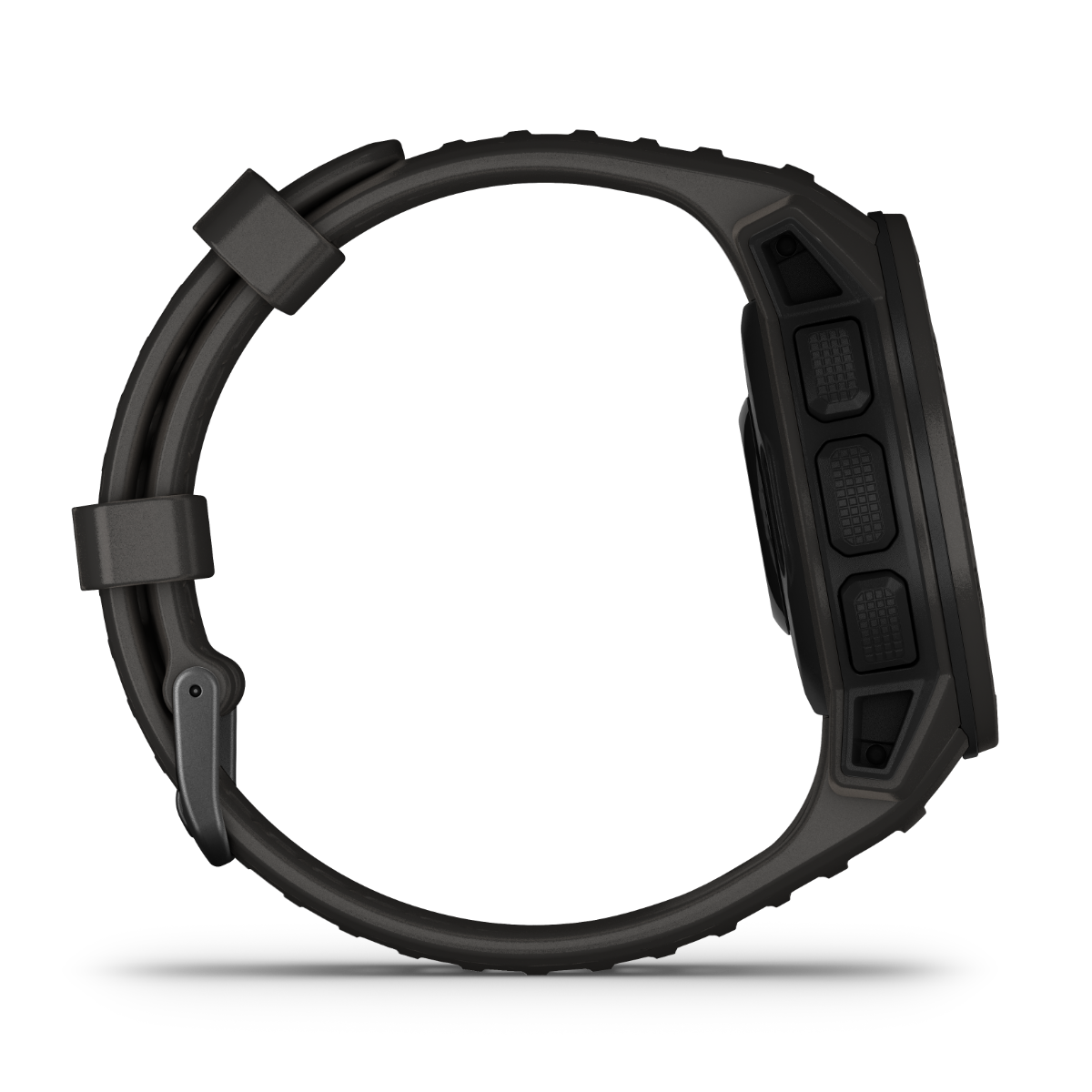 Reloj inteligente resistente con GPS Garmin Instinct Solar, Graphite (reacondicionado certificado por Garmin)