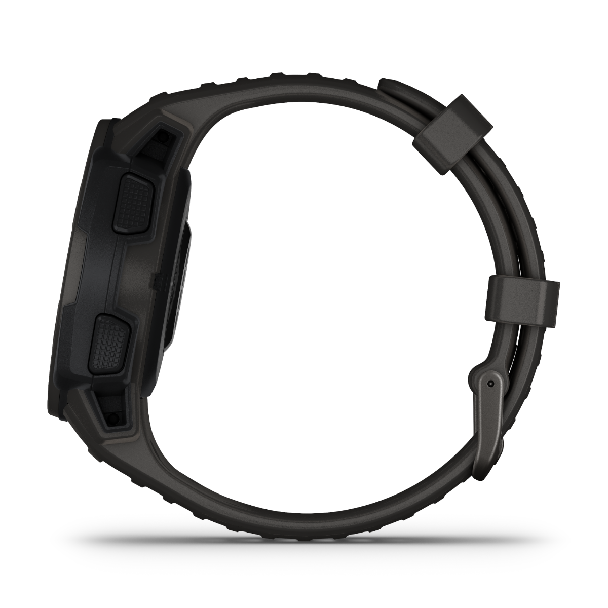 Reloj inteligente resistente con GPS Garmin Instinct Solar, Graphite (reacondicionado certificado por Garmin)